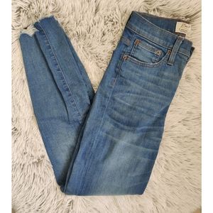 J.Crew High-Rise Toothpick Jean